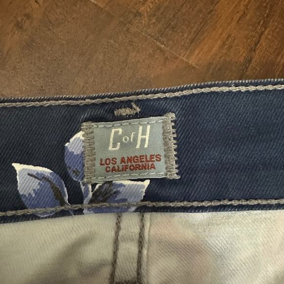 CITIZENS OF HUMANITY Mandy Jeans Floral High Rise Retro Slim Roll Up - Picture 8 of 16